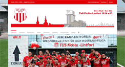 Desktop Screenshot of fichte-lintfort.de